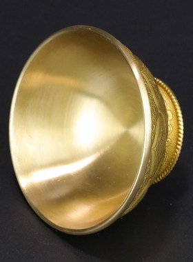 供水碗七支供黄铜敬水八供杯精品多款可选A B款C款D款佛前供水杯