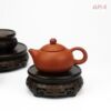 Black sandalwood round base vase flower bonsai base mahogany crafts ornaments antique base solid wood holder