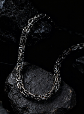 轮回钛钢项链男士颈链