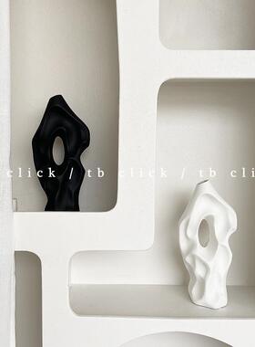 clck小众抽艺术陶瓷1067摆件中古雕塑花瓶装象饰花器 主山形inis