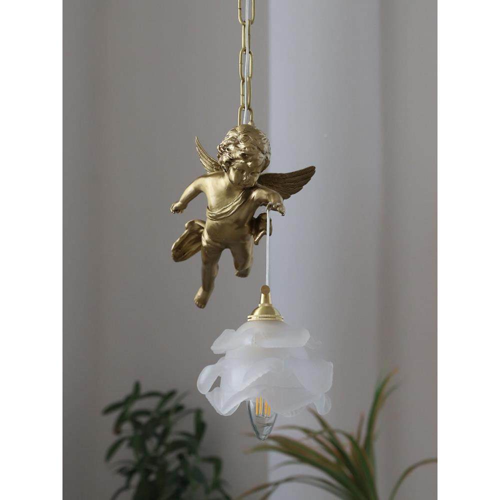 法古式中全Angel吊灯阳台卧室XL-D0512餐厅欧铜美古吊典Vintage天,淘宝优惠券,粉丝福利购,淘宝优惠卷
