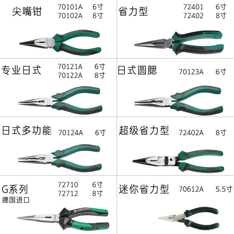 尖嘴钳电工6寸8寸尖嘴钳子大全工业级多功能手工省力工具,淘宝优惠券,粉丝福利购,淘宝优惠卷