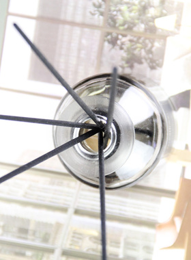 样板间卧室飘窗衣帽间摆件卫生间浴室柜道具装饰品藤球藤条香薰