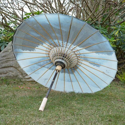 油纸伞 纯手工古风道具晴雨两用油纸伞汉服拍照舞蹈伞 - 图1