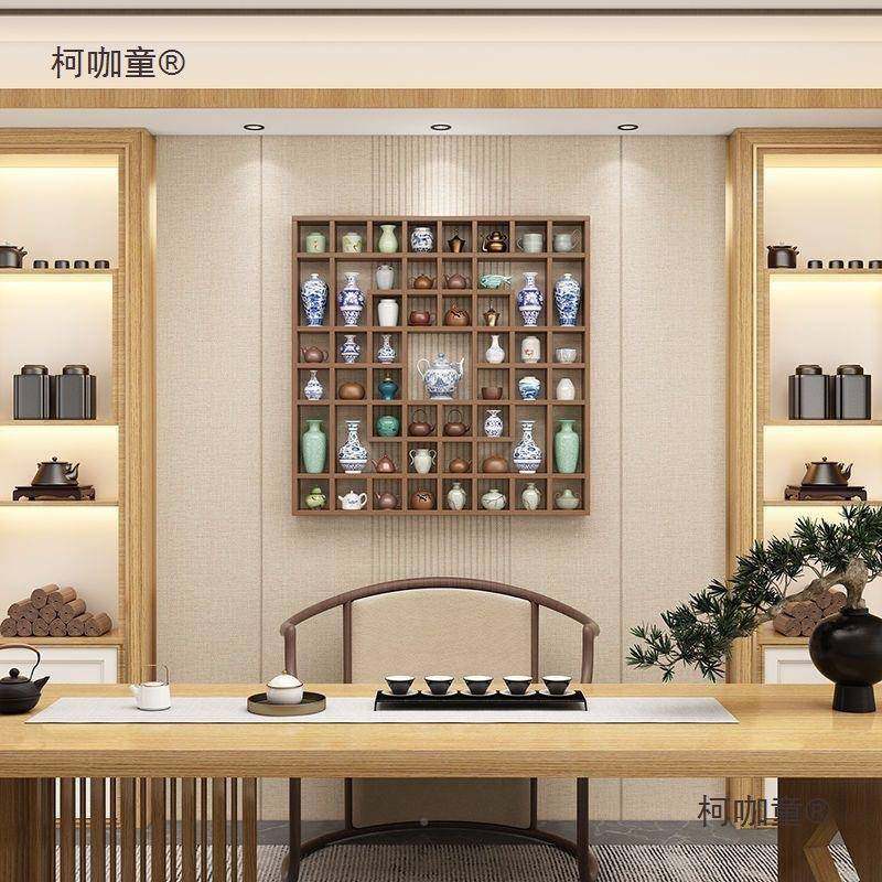 客茶桌壁物挂式博古地架墙上墙上博古架落厅SHS收纳柜墙上置架麦,淘宝优惠券,粉丝福利购,淘宝优惠卷