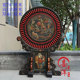 Antique antiques, countryside collection of wooden lacquerware, painted reliefs to attract wealth, round abacus, living room screen, retro ornaments