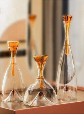 代约透明44992083玻璃酒具醒酒器件客简厅餐厅现酒柜轻摆奢家居工