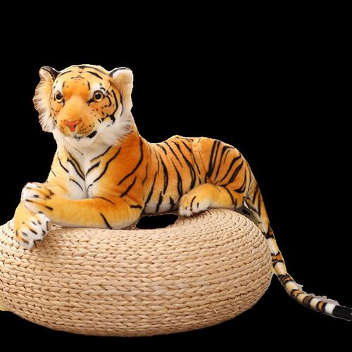 创意个性车载卡通老虎抱枕SUV越野车后窗装饰摆件汽车竹炭包去味 - 图3