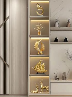 酒柜装饰品件轻奢客视厅202F98TM5H55示新款摆现代电柜办公室展柜