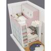Hong Kong Smart Cow children's room whole house furniture customized tatami upper and lower platform bed wardrobe integrated bedroom combination