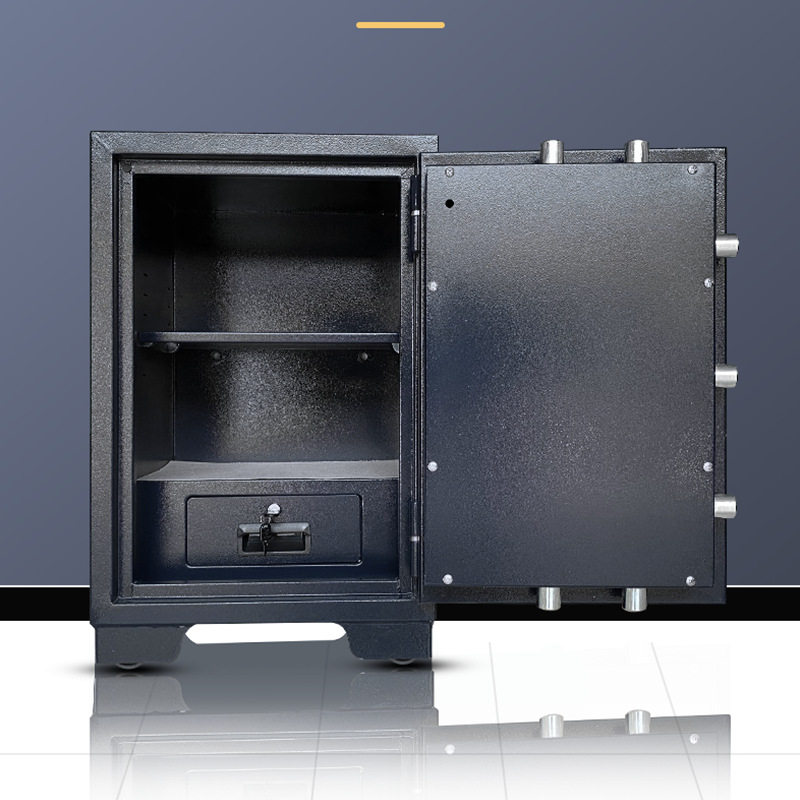 Wilson Large Export Safe Genuine Fingerprint Fireproof Anti-Theft Home Unit Heavy Duty Double Lock Safe