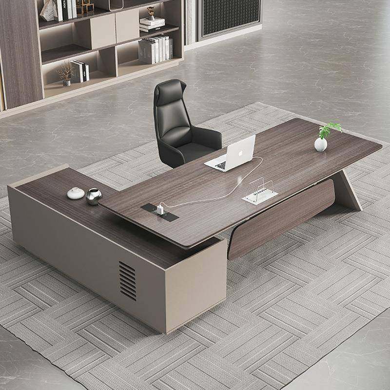 老板办公桌简约现代总裁经理主管桌椅轻奢大气班台领导办公室桌子,淘宝优惠券,粉丝福利购,淘宝优惠卷