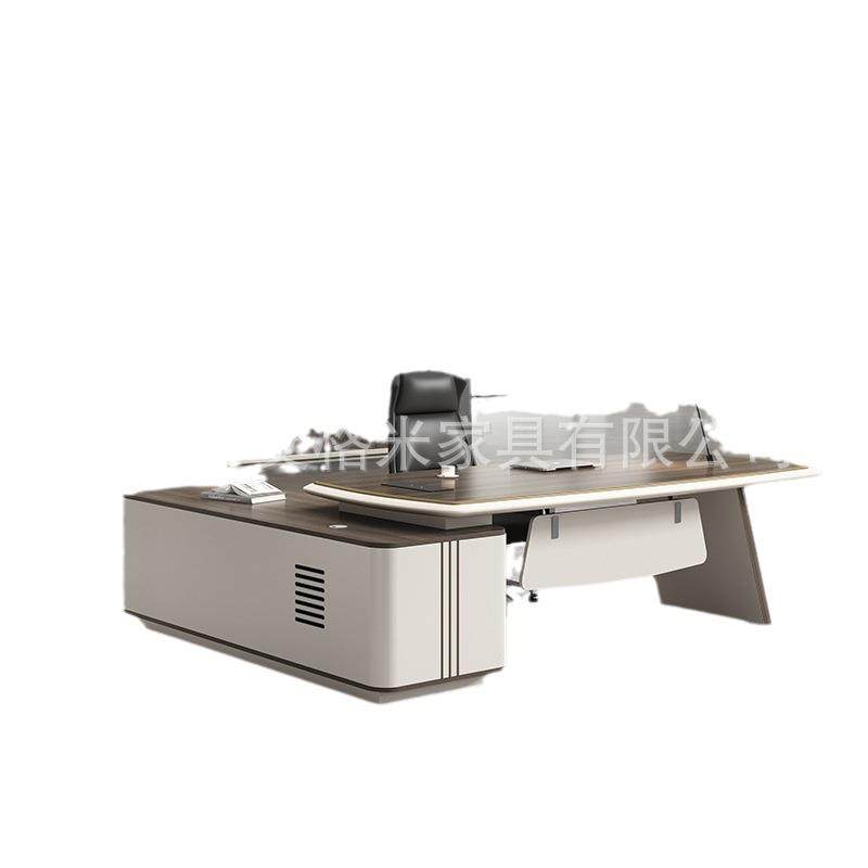 老板桌办公桌大班台办公室经理桌总裁桌椅组合多功能轻奢轻奢风,淘宝优惠券,粉丝福利购,淘宝优惠卷