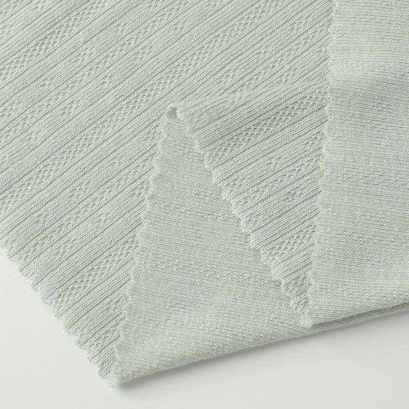 花有机针织提棉弹力罗纹竖纹挑孔WMZ层布婴儿春夏家居服睡双衣布,淘宝优惠券,粉丝福利购,淘宝优惠卷