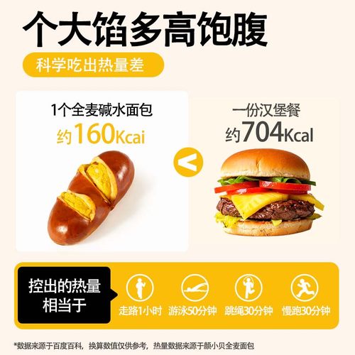 颜小贝碱水面包整箱代餐主食无添加蔗糖碱水棒儿童解馋零食品早餐 - 图2