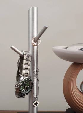 创意BYX8767轻电奢圆形家居客厅视柜进鞋柜钥匙收纳装饰摆件档首