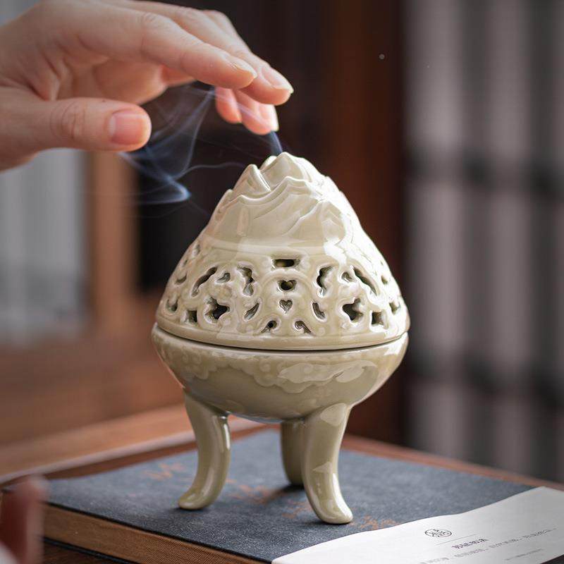 越窑色釉秘青瓷高端缠枝无品牌/龙镂空陶瓷茶道家用中祥式仿古盘,淘宝优惠券,粉丝福利购,淘宝优惠卷