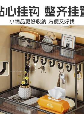 用入户玄关置物架鞋钥匙收纳架柜桌F99MH5H9面装饰摆件展示架家门