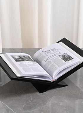 欧式艺术木架置物楼架杂志架样板间售LM-2505-处书房酒书店摆件造