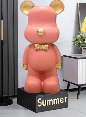 暴力熊礼大号客厅玄关电视地柜落大容量装摆件家JEI居软乔迁品储