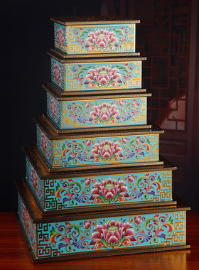 佛像底座观音菩萨合金莲花座台摆件神像底座方形托架供奉垫高供佛