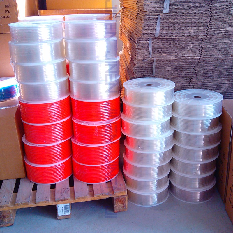 【高品质】进口PU软管 气动气管 10*6.5 红色 蓝 黑色 透明 风管 - 图2