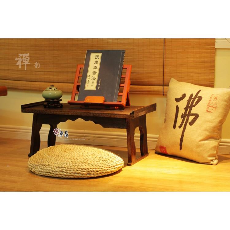 发靠垫抱枕佛字麻抱枕 禅沙意飘宅原品窗坐垫 沙发靠枕 榻榻米靠 - 图3