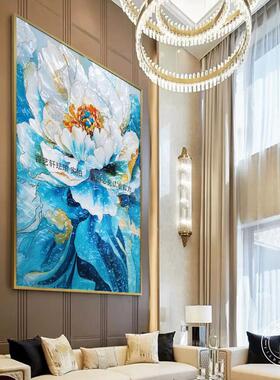 珐琅彩画入户玄关走廊过道装饰画客厅餐厅挂画卧室现代简约壁画