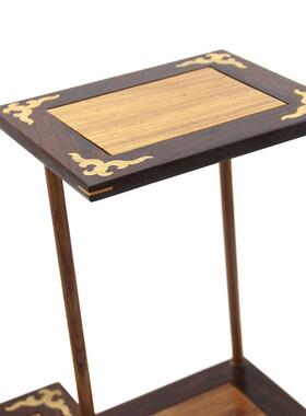 花架客实木多层底厅室内木质6868花盆架约盆景多肉绿萝吊兰花简架