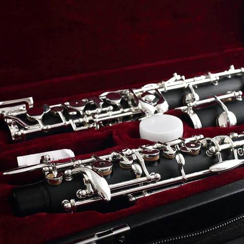 双簧管专业老师傅制作c调高音按键铜锌合金镀银胶木管体oboe - 图0