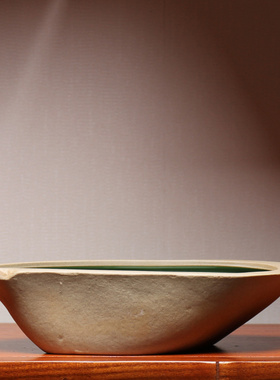 新中式陶瓷鞋柜茶几聚宝盆碗装饰品放钥匙收纳摆件玄关入户进门口