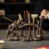 Wukong Tea Ceremony Stand Six Gentlemen Set Household Kung Fu Tea Set Accessories Complete Tea Making Tools Tea Table Ornaments