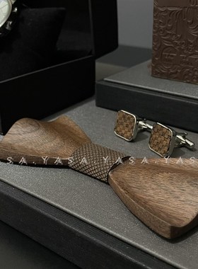 YASA【缎面小托盘组合】样板间现代意式衣帽间衣柜男士袖扣软装