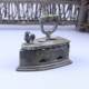 Antiques and miscellaneous imitation old objects ironing iron AQZ ironing clothes ornaments ancient collection
