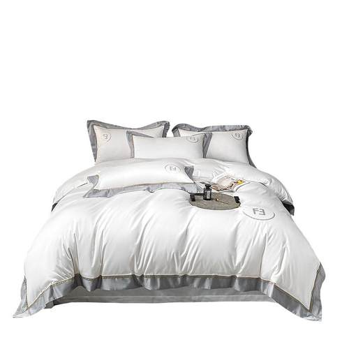 厂家直销钻新CRM-MLD款60长绒棉烫时尚简支四件套床约上用品 - 图3