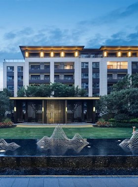 定制不锈钢镂空镜面假山雕塑售楼部地产酒店水景铁艺山形装饰摆件