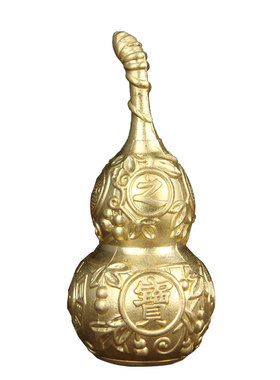 红五帝钱铜葫芦挂件 六帝钱铜葫芦挂件 挂绳款铜葫芦挂件送挂钩