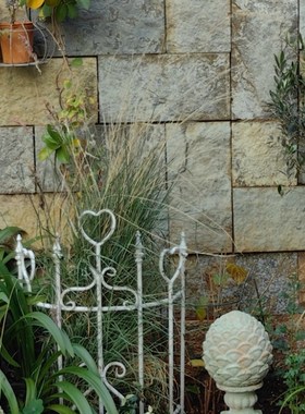 手压红陶做旧花园摆件大松果别墅庭院露台花园室内外百搭红陶摆件