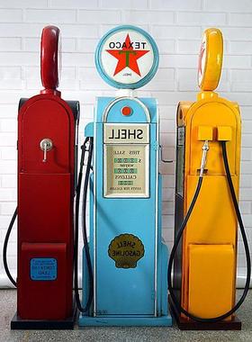 复纳古老式加场油机装饰柜铁艺家居商场书柜KTTB-64217V商餐厅陈