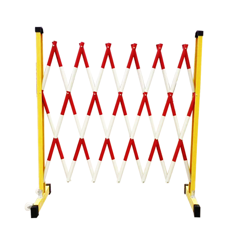 玻璃钢绝缘圆管管式伸缩围栏可移动栅栏电力施工安全防护栏隔离栏 - 图3
