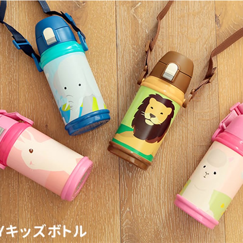 卡尔多儿童保温水杯大容量直饮卡通便携小学生幼儿两用防摔儿童 - 图0