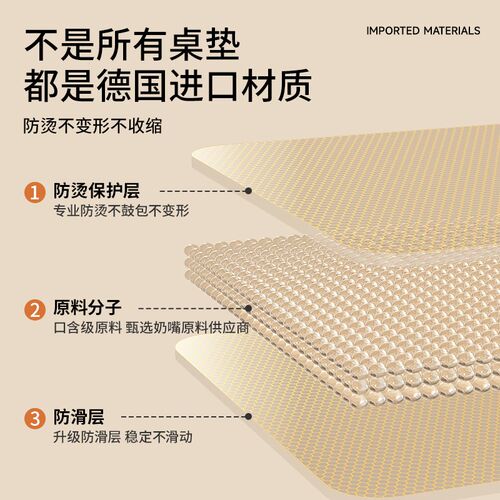 *软玻璃透明桌布学生书桌面保护垫免洗防水防油防烫pvc茶几餐桌垫 - 图1
