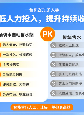 智能售水机整机厂家直销支持扫码刷卡商用社区直饮水净水设备