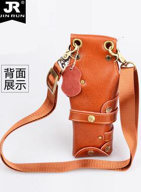 采购产品真皮剪刀袋，斜挎包，美发腰袋，牛皮理发店美发工具袋，