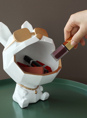 北欧轻奢贺礼玄关鞋柜放钥匙收纳摆件创意乔迁搬家礼品结婚礼物