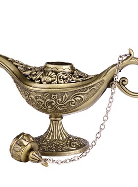 聚缘阁许愿灯阿拉丁神灯典工艺品欧式酒柜装饰创意摆件道具