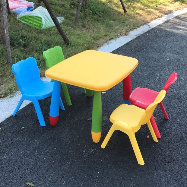 Manufacturer Children's tables and chairs, game tables, baby learning tables and chairs, rectangular table (single table)