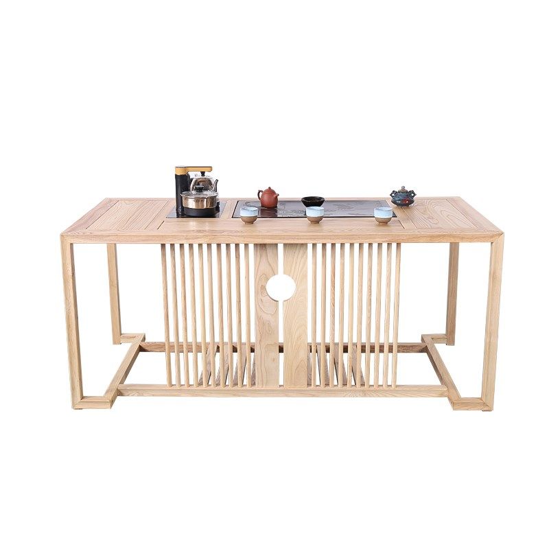 新中式白蜡木桌椅组合小户型简约实木茶几阳台茶台高端禅意茶桌,淘宝优惠券,粉丝福利购,淘宝优惠卷