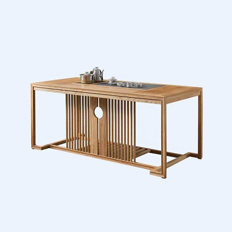 新中式白蜡木桌椅组合小户型简约实木茶几阳台茶台高端禅意茶桌,淘宝优惠券,粉丝福利购,淘宝优惠卷