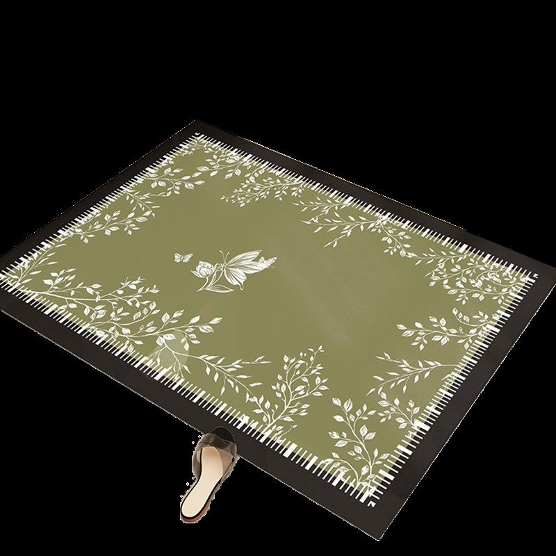 新中式入户门地垫透明pvc可擦洗地毯保护垫大门口入户门外脚垫子,淘宝优惠券,粉丝福利购,淘宝优惠卷